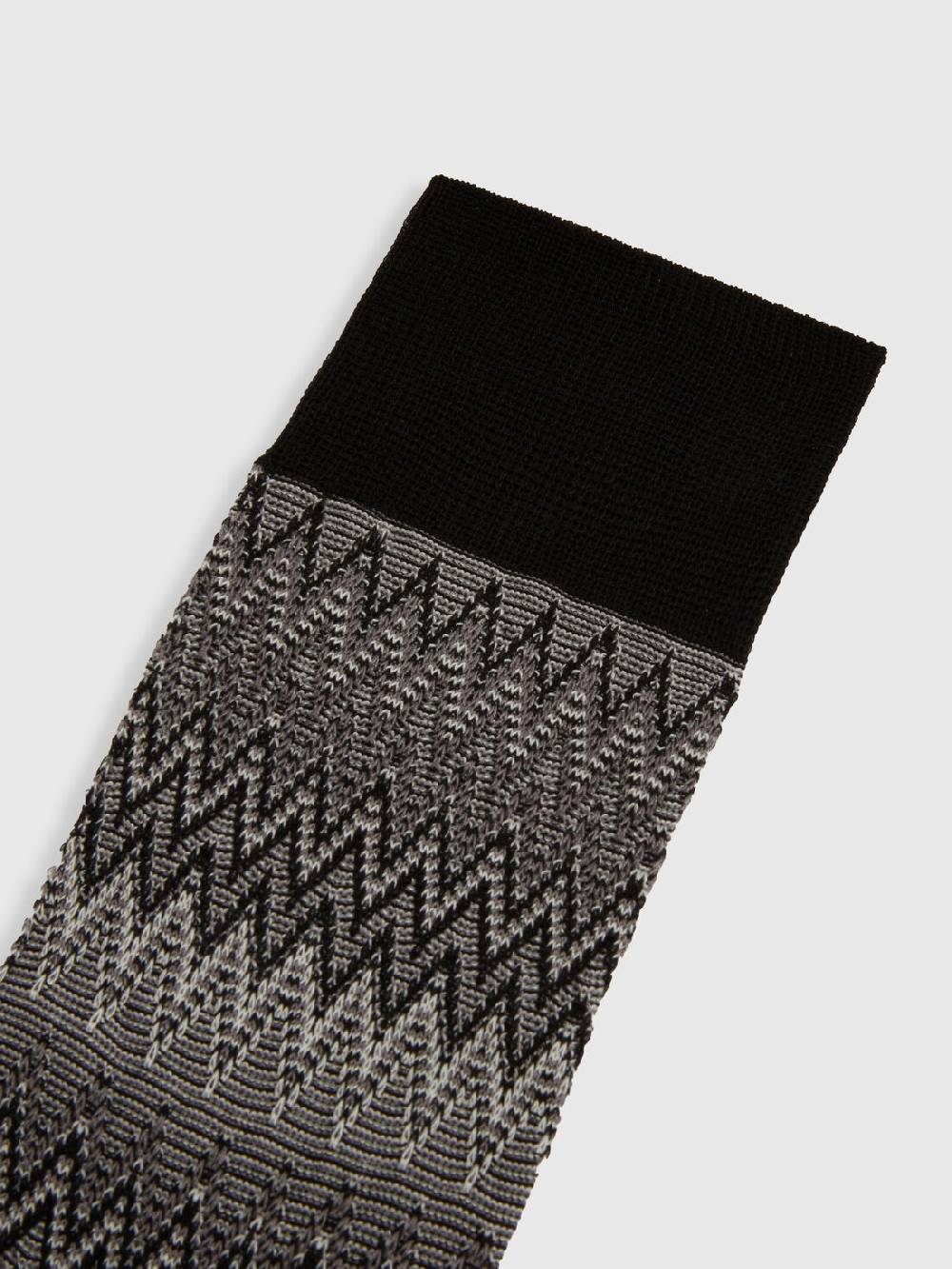 M Missoni Calzini Corti In Misto Cotone Chevron