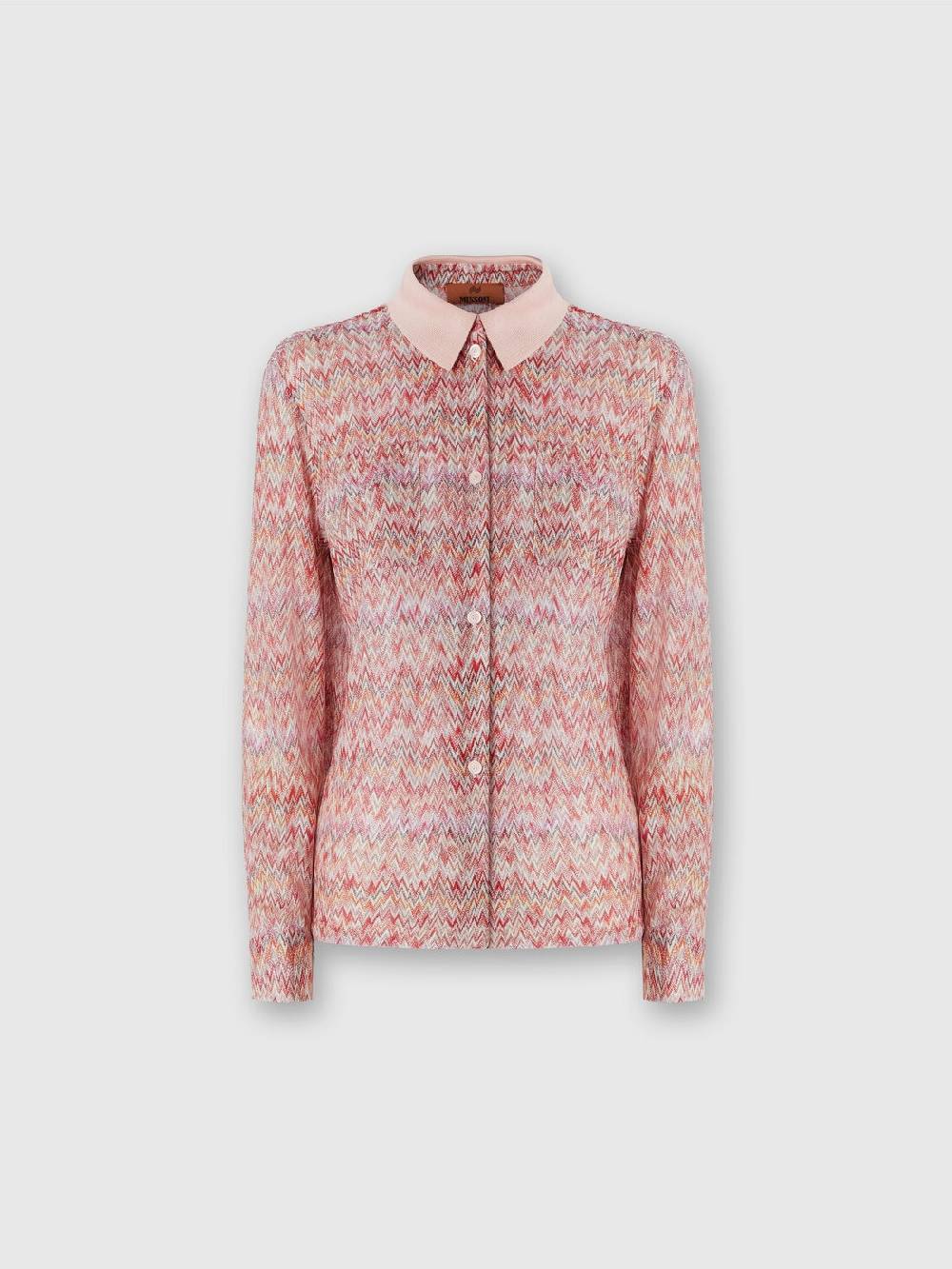 M Missoni Camicia In Misto Viscosa Lamé