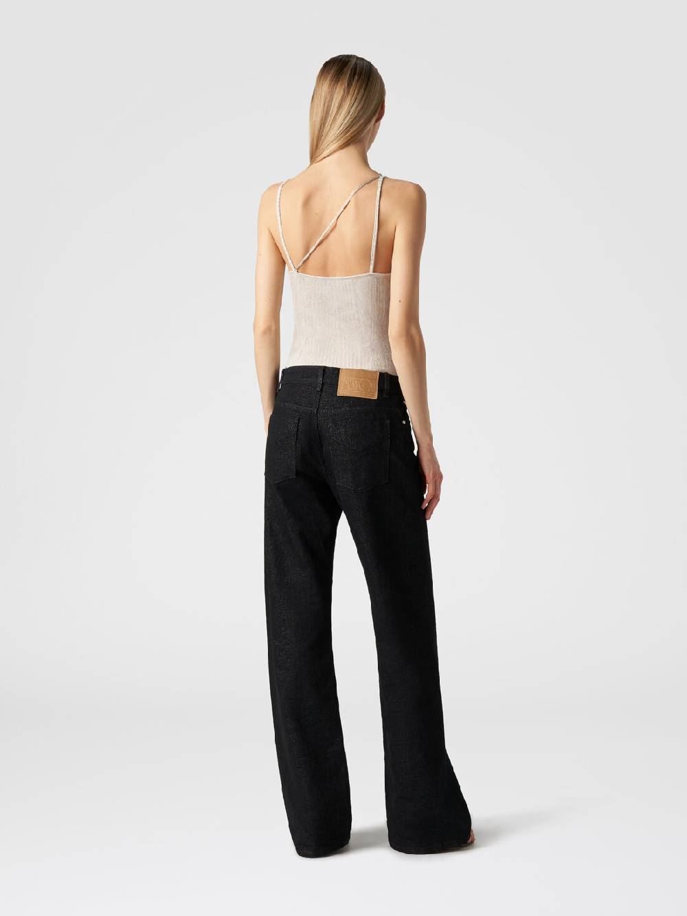 M Missoni Canottiera In Cotone E Viscosa Lamé