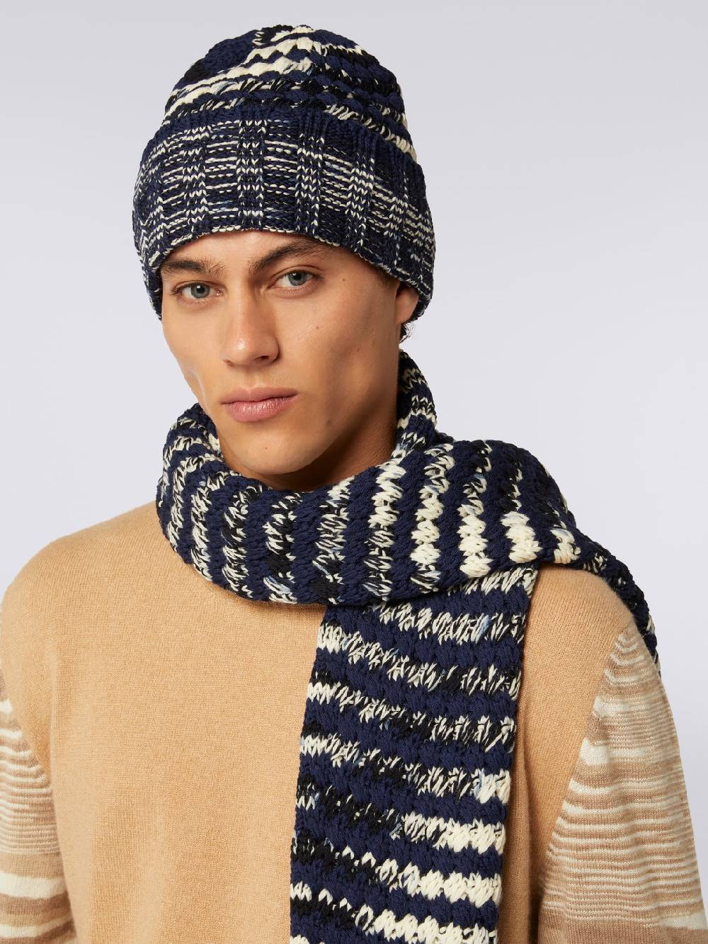 M Missoni Cappello In Maglia Di Lana