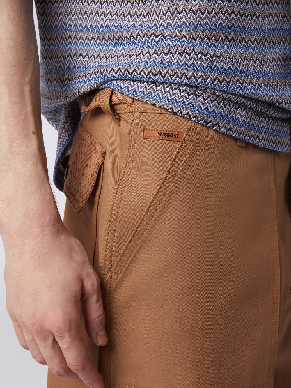 M Missoni Cargo Pants In Misto Cotone
