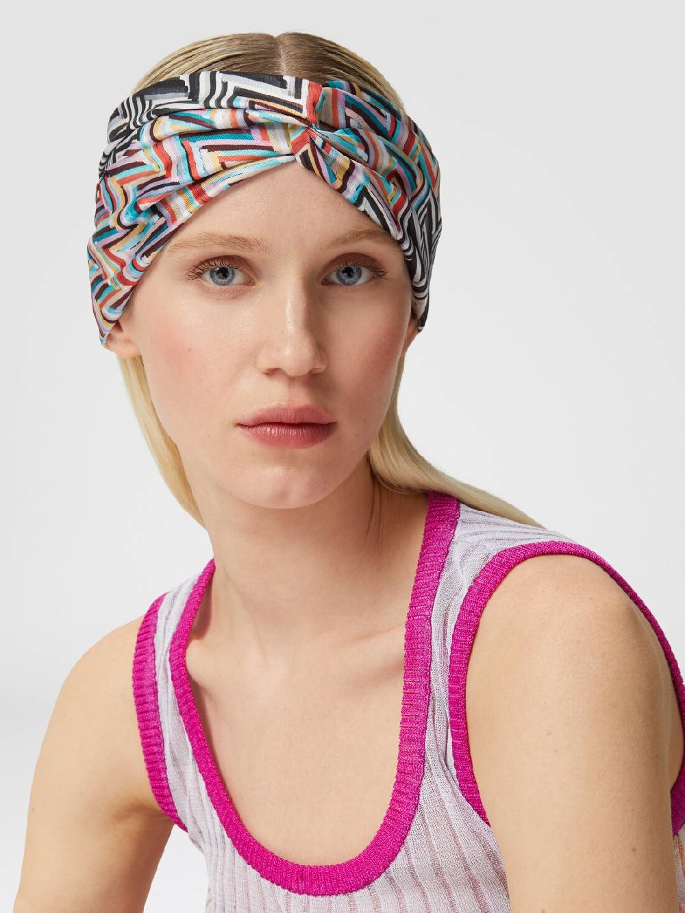 M Missoni Fascia In Tessuto Chevron