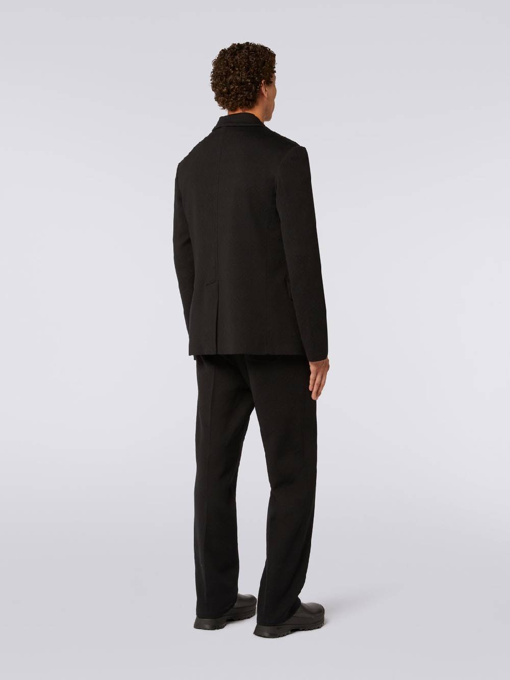 M Missoni Giacca In Misto Lana Motivo Chevron