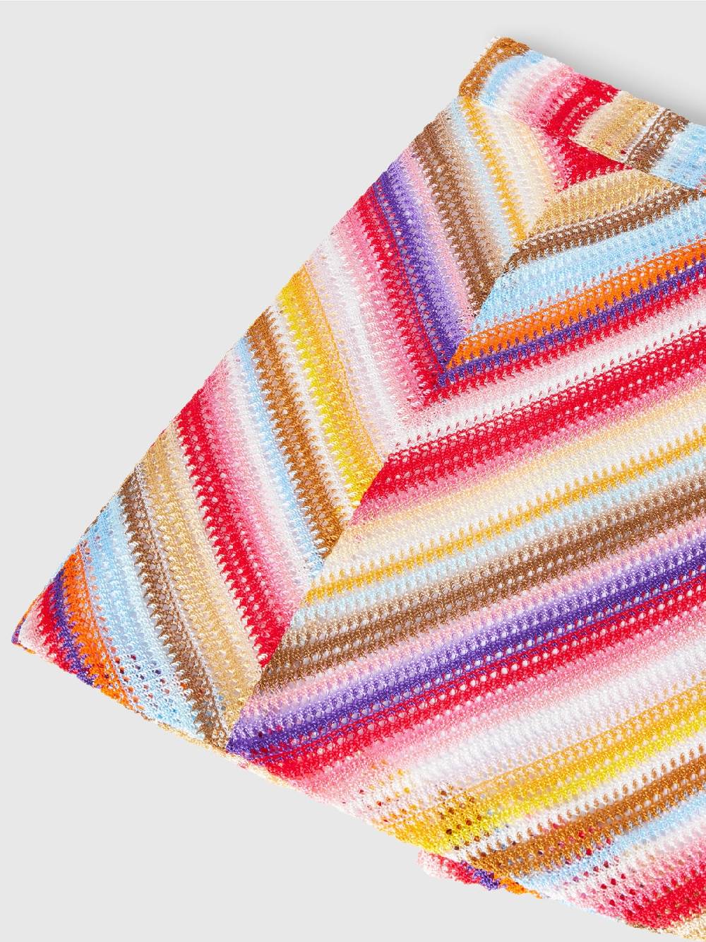 M Missoni Gonna A Portafoglio In Viscosa Chevron
