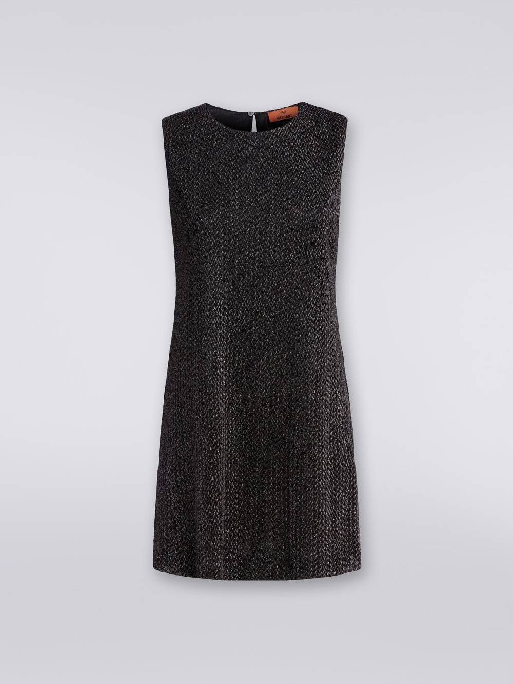 M Missoni Mini-abito Senza Maniche In Viscosa Lamé