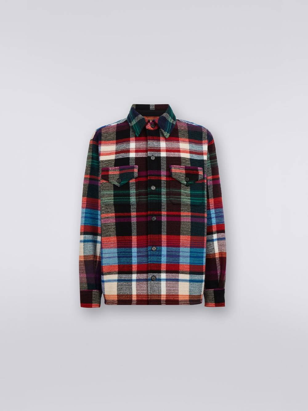 M Missoni Oveshirt In Lana E Cotone