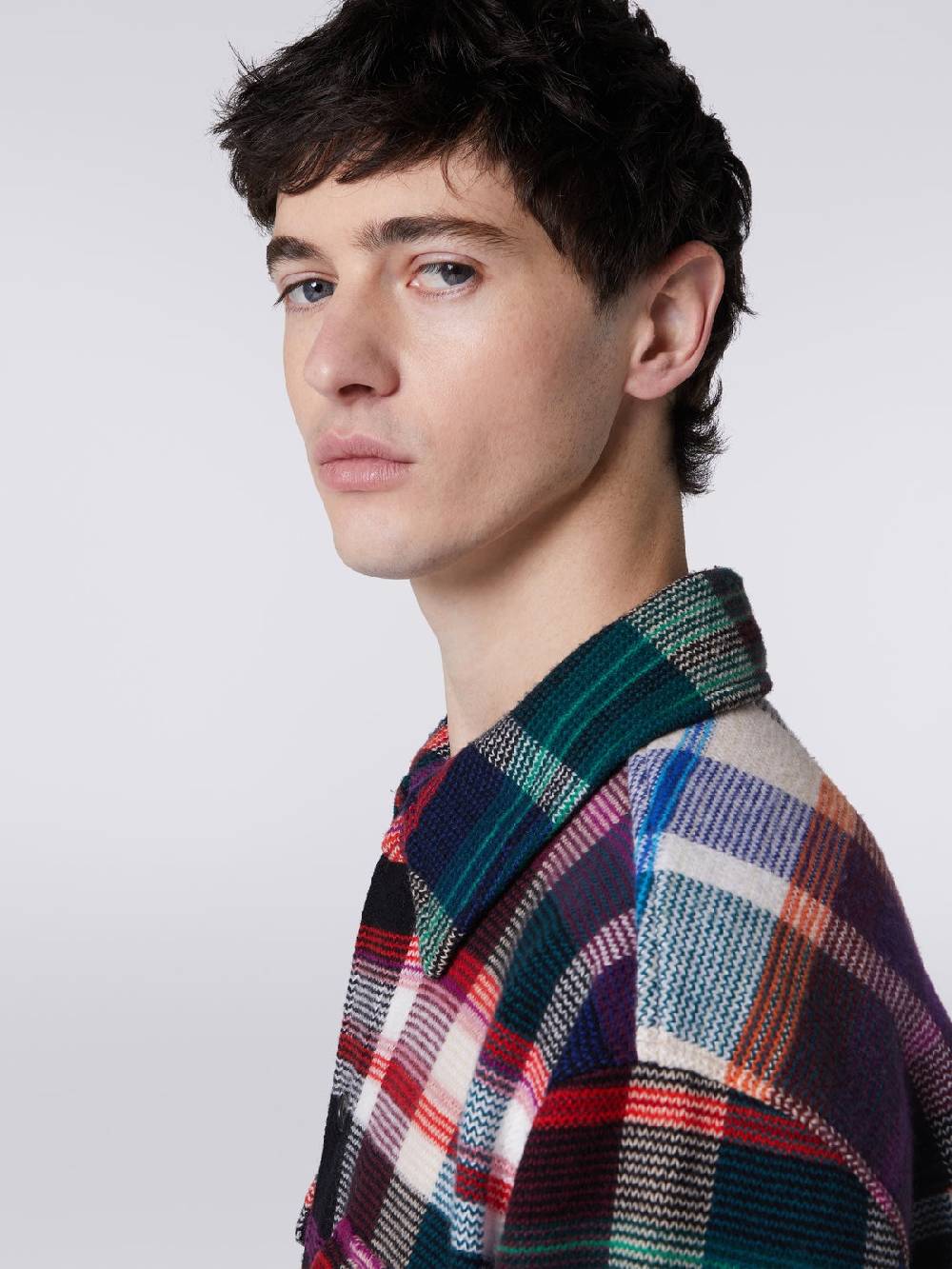 M Missoni Oveshirt In Lana E Cotone