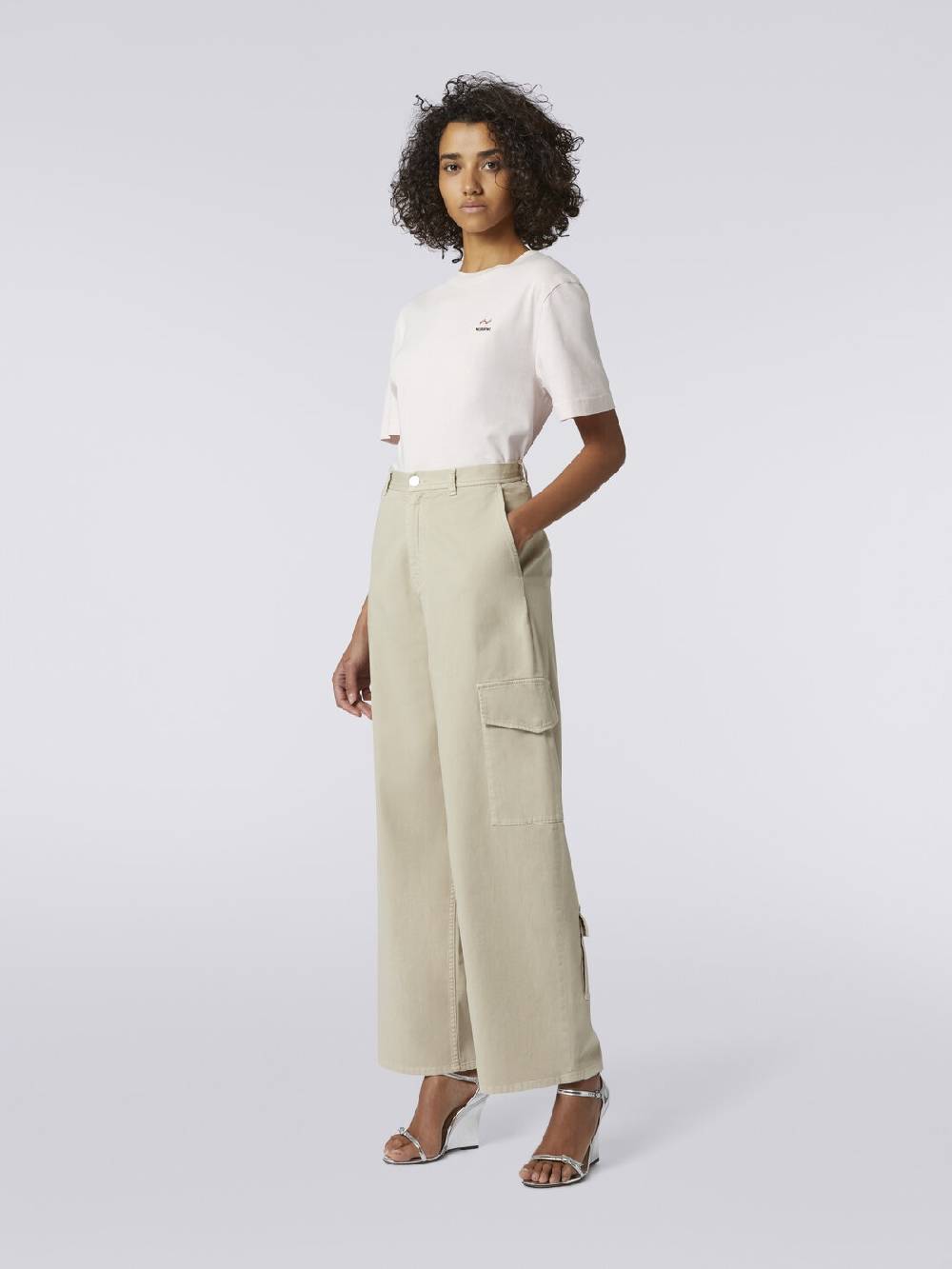 M Missoni Pantaloni Cargo In Cotone