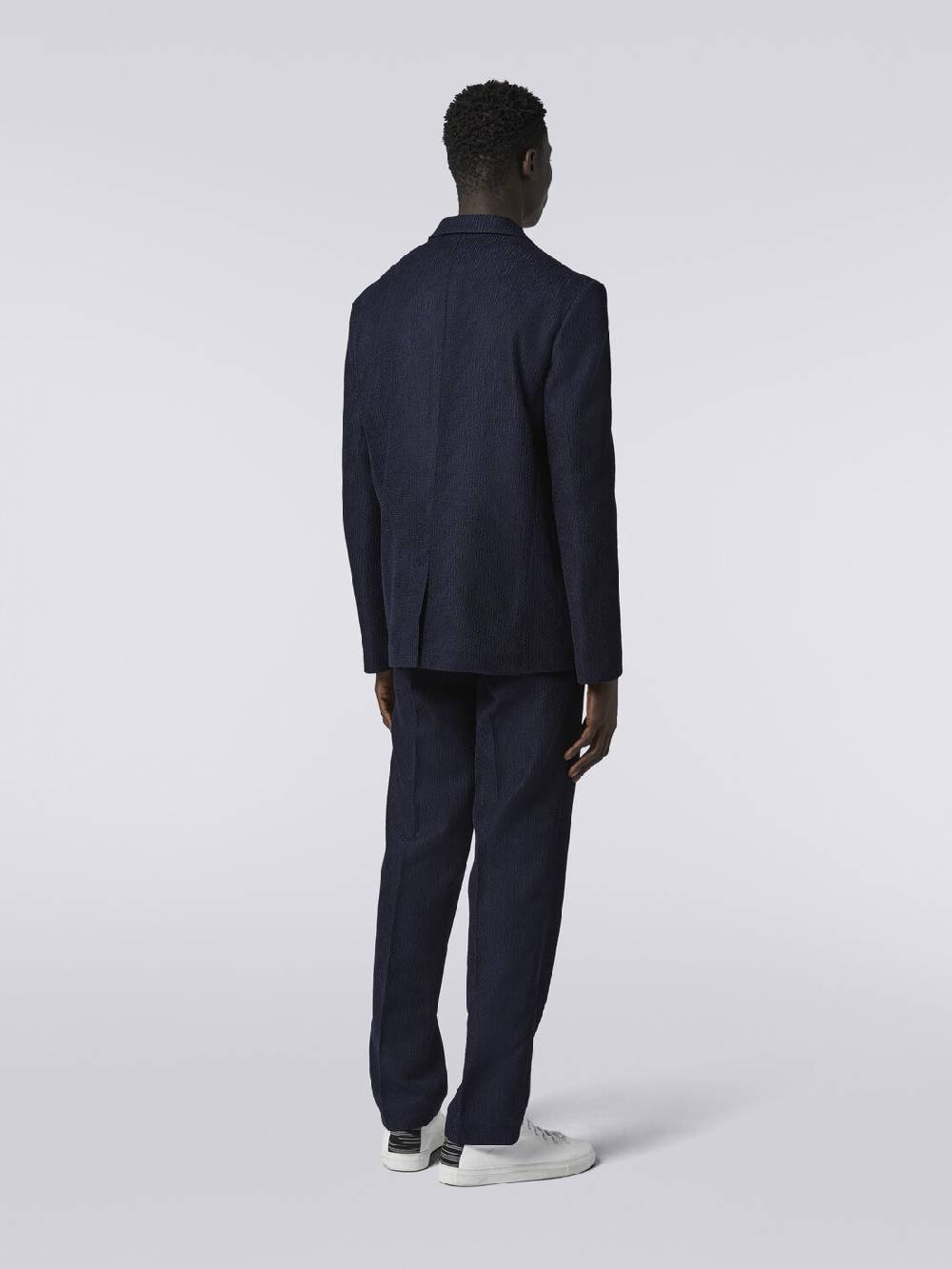 M Missoni Pantaloni Chino In Cotone Chevron