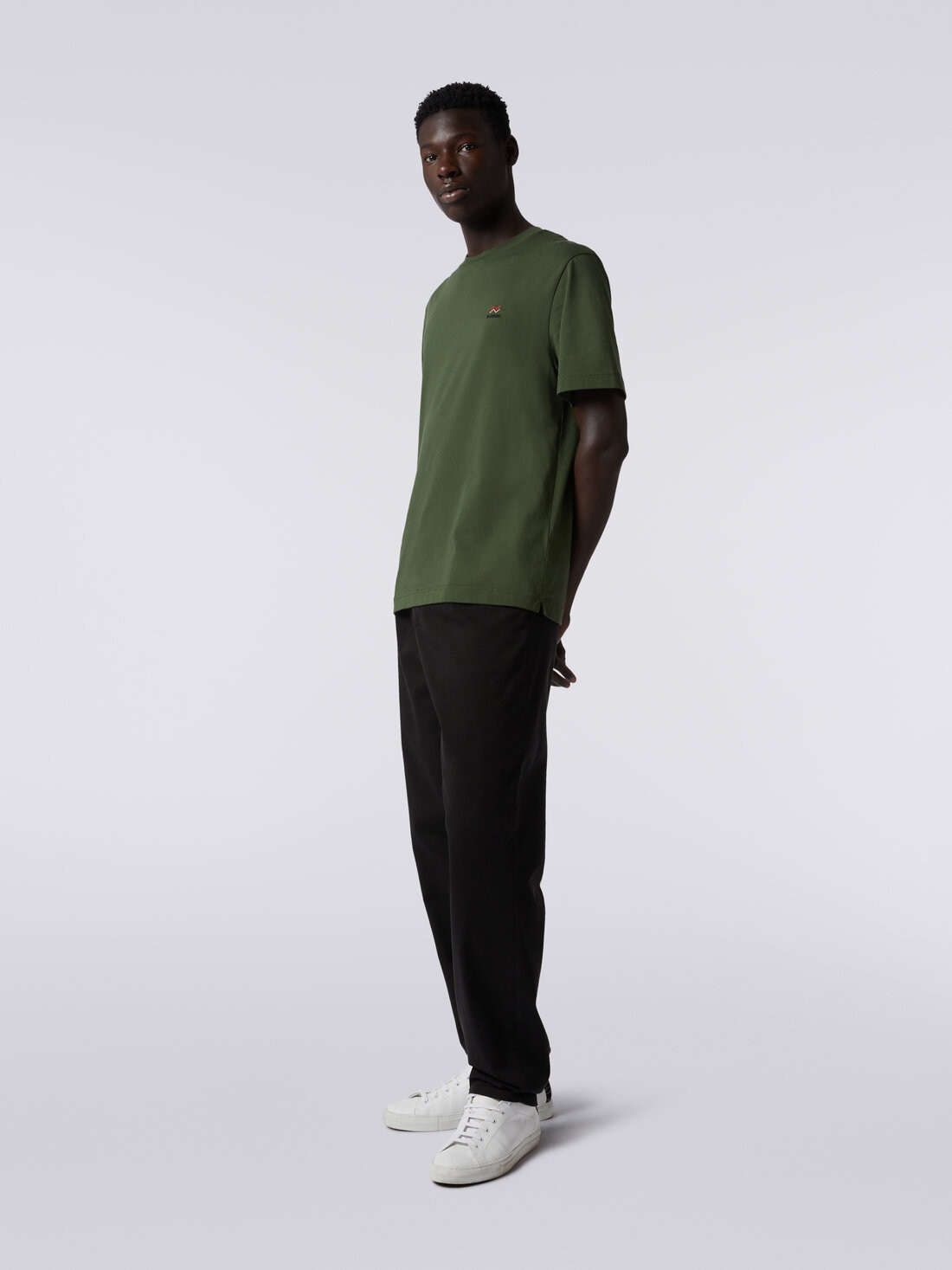 M Missoni Pantaloni Chino In Cotone