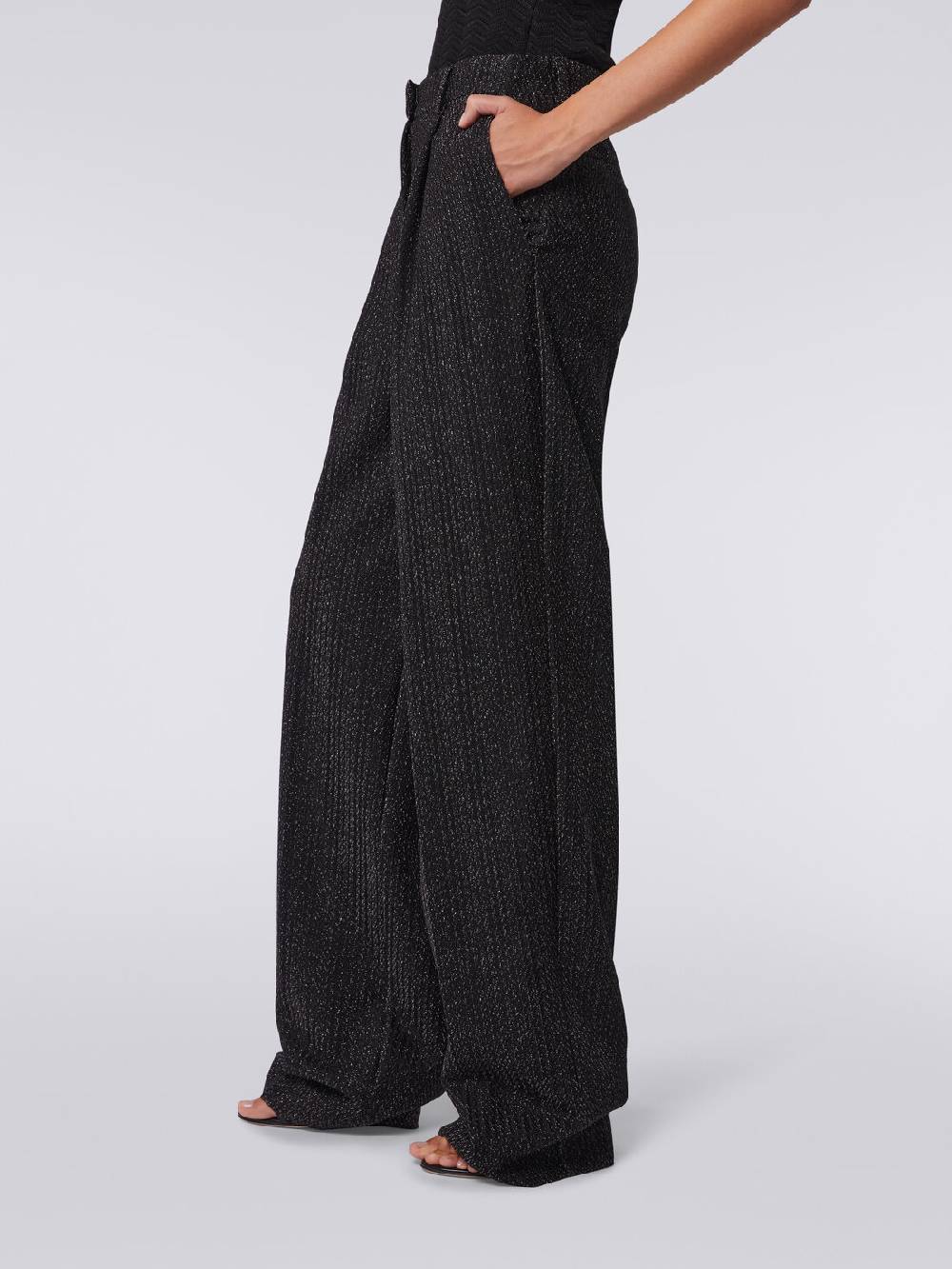 M Missoni Pantaloni In Misto Viscosa Lamé