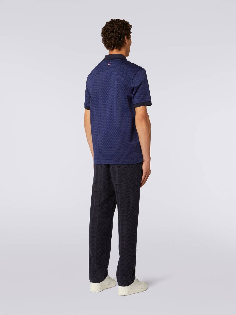 M Missoni Polo A Maniche Corte In Cotone