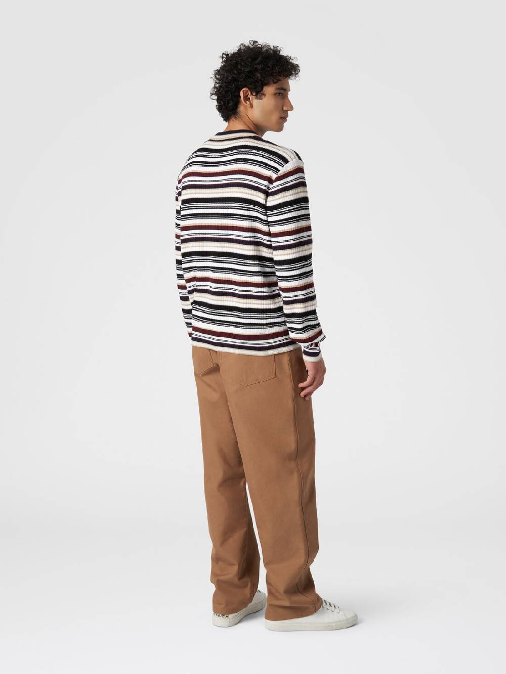 M Missoni Pullover Girocollo In Cotone A Righe