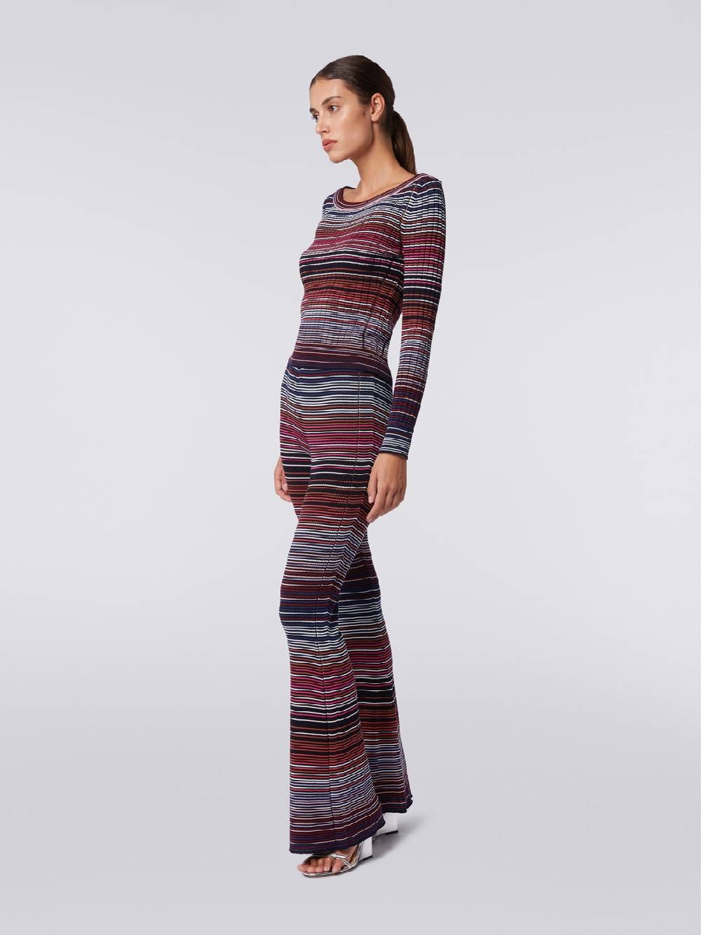 M Missoni Pullover In Cotone E Viscosa A Righe