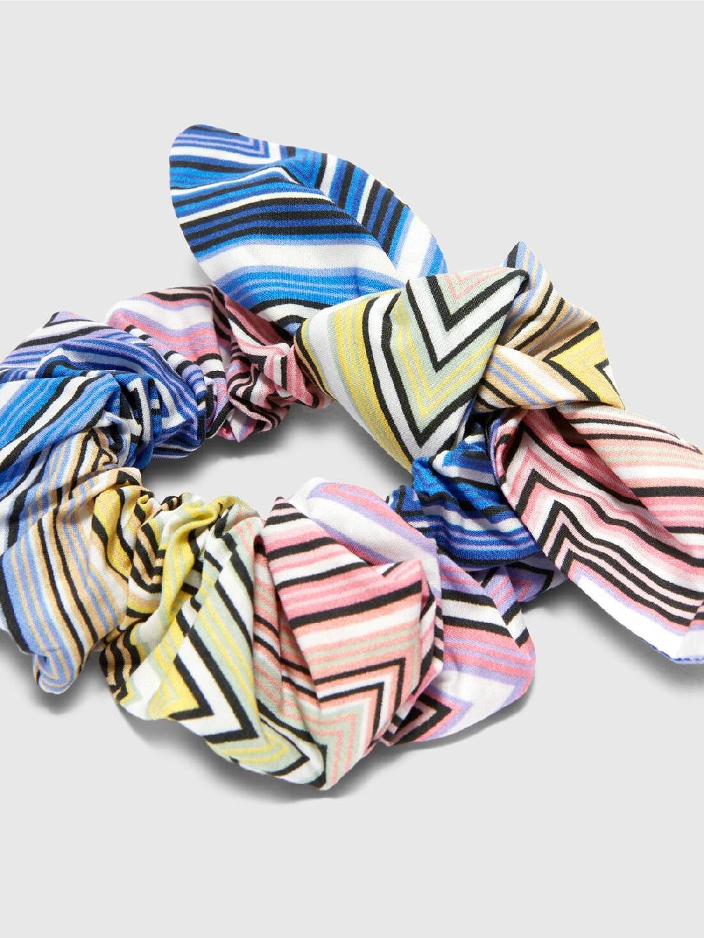 M Missoni Scrunchie In Cotone Chevron