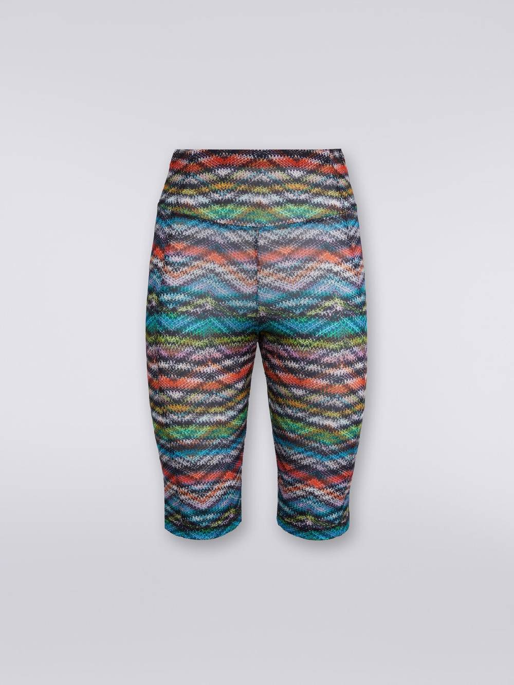 M Missoni Shorts In Nylon Stretch Stampato