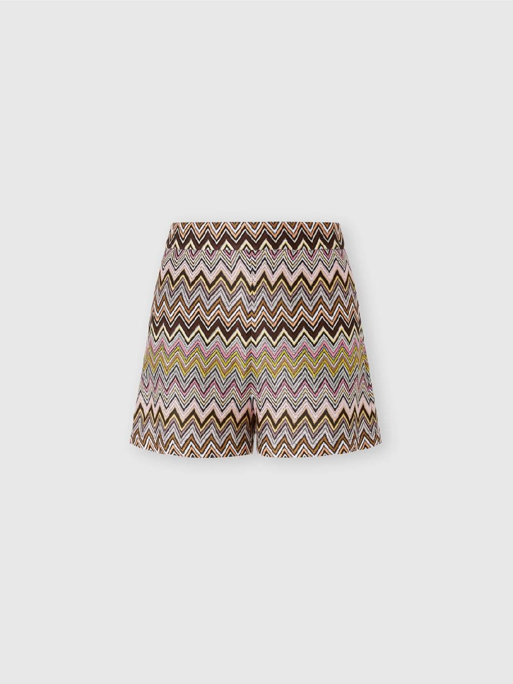 M Missoni Shorts In Viscosa Zig Zag