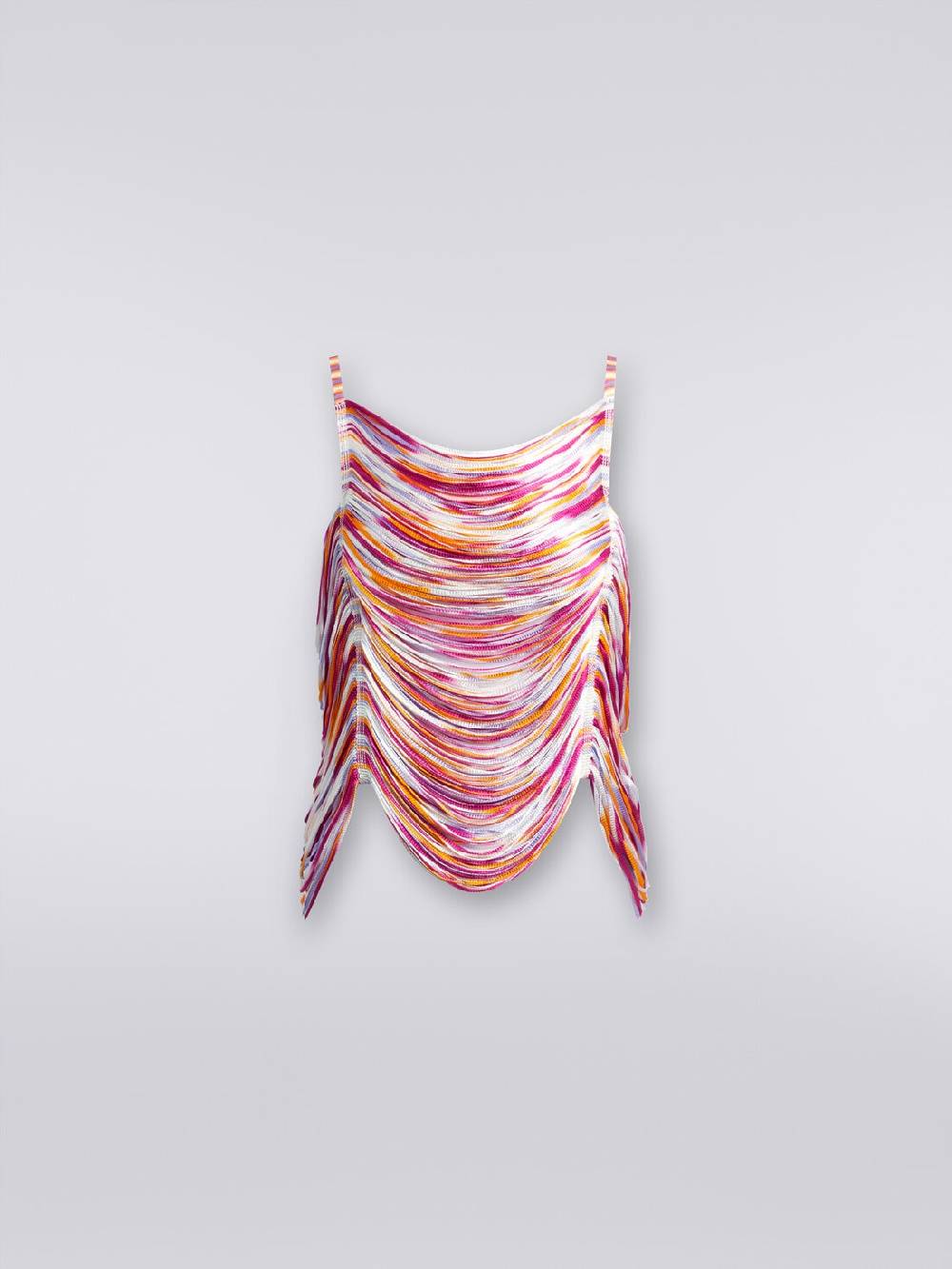 M Missoni Top Multifilo In Viscosa Fiammata