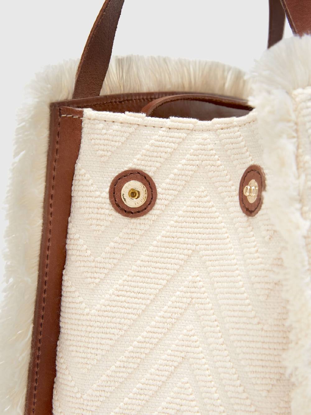 M Missoni Tote Bag In Misto Cotone Chevron