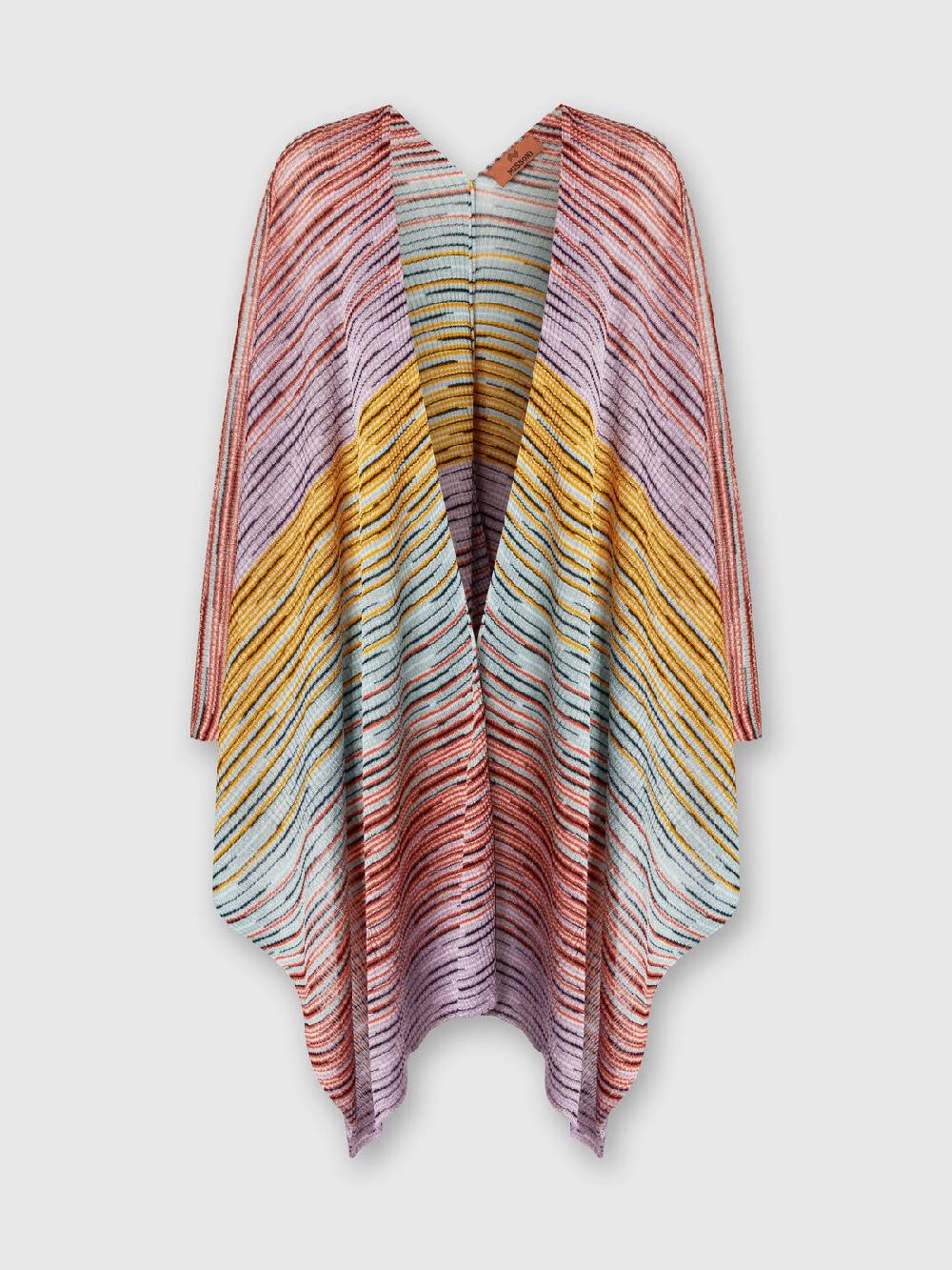 M Missoni Mantella in maglia di misto viscosa fiammata