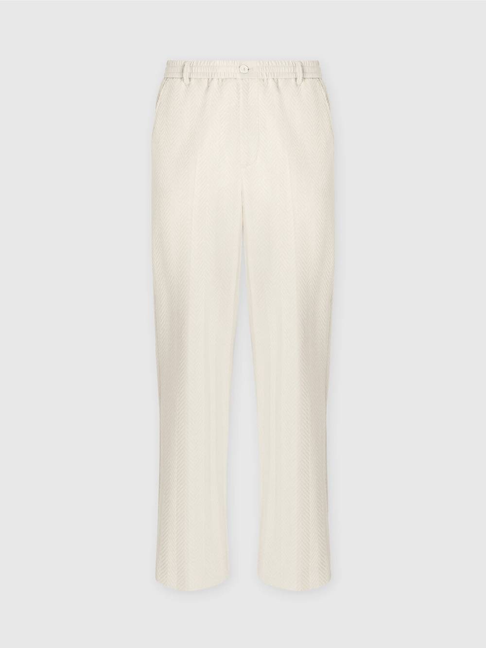 M Missoni Pantaloni classici in cotone e viscosa zig zag