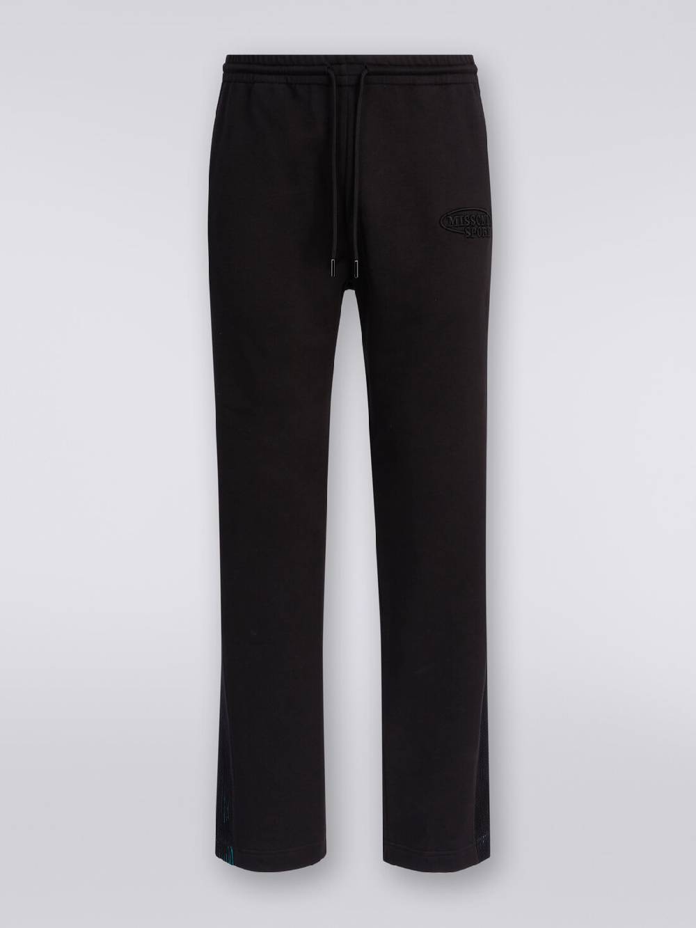 M Missoni Pantaloni In Felpa Con Logo E Bande Laterali In Maglia