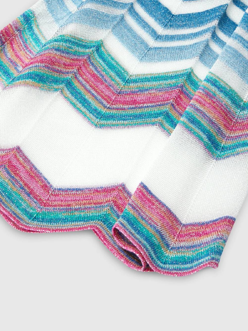 M Missoni Pantaloni In Misto Viscosa Zig Zag Con Lurex