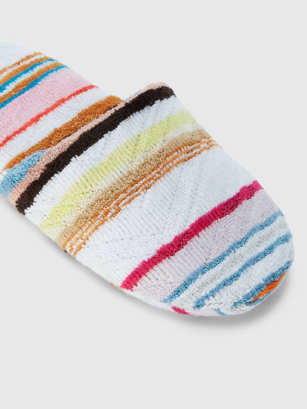 M Missoni Pantofole Moonshadow In Spugna Di Cotone Con Lurex