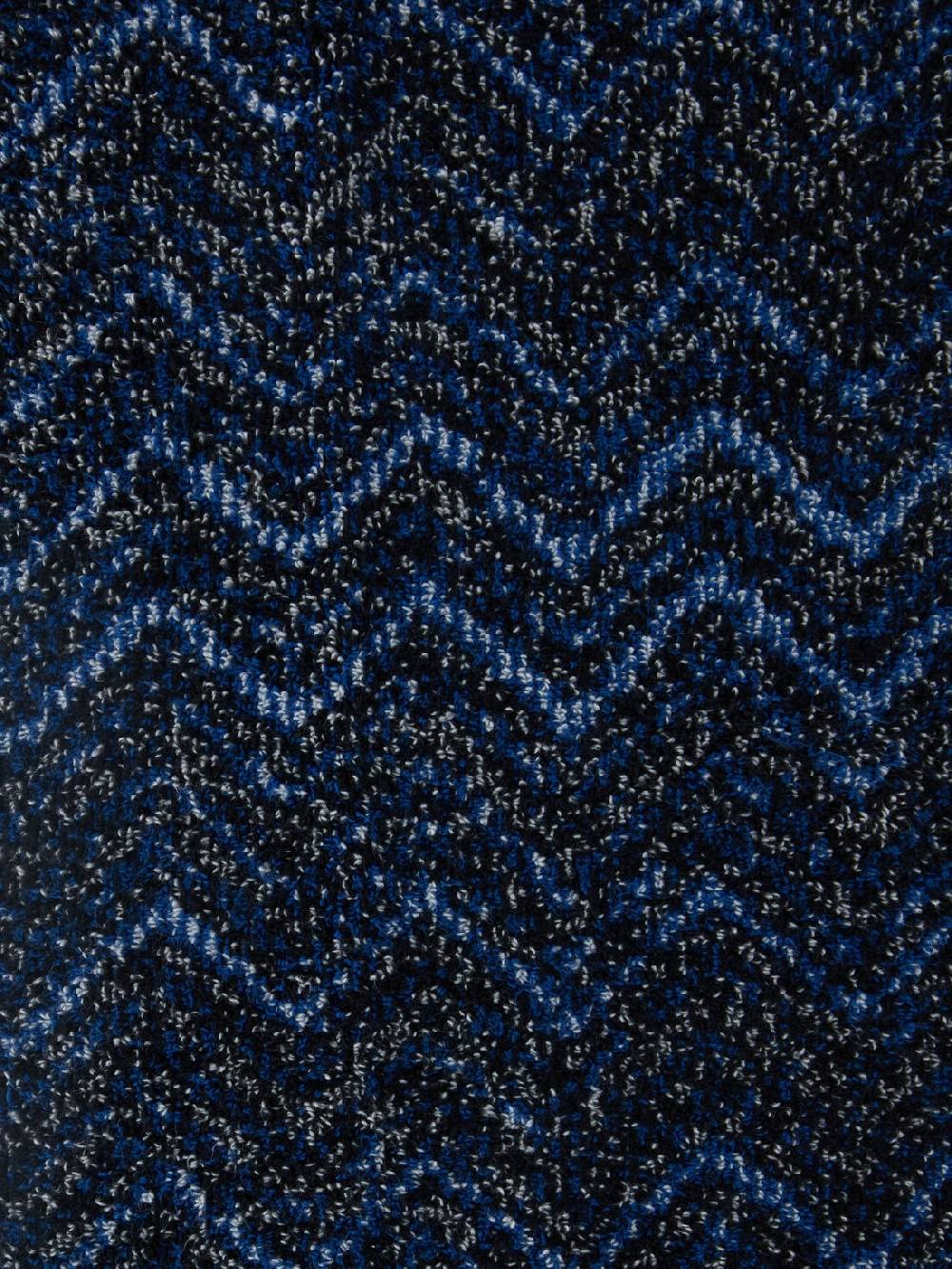 M Missoni Set 2 Pezzi Di Asciugamani Da Bagno Azul In Spugna Di Cotone