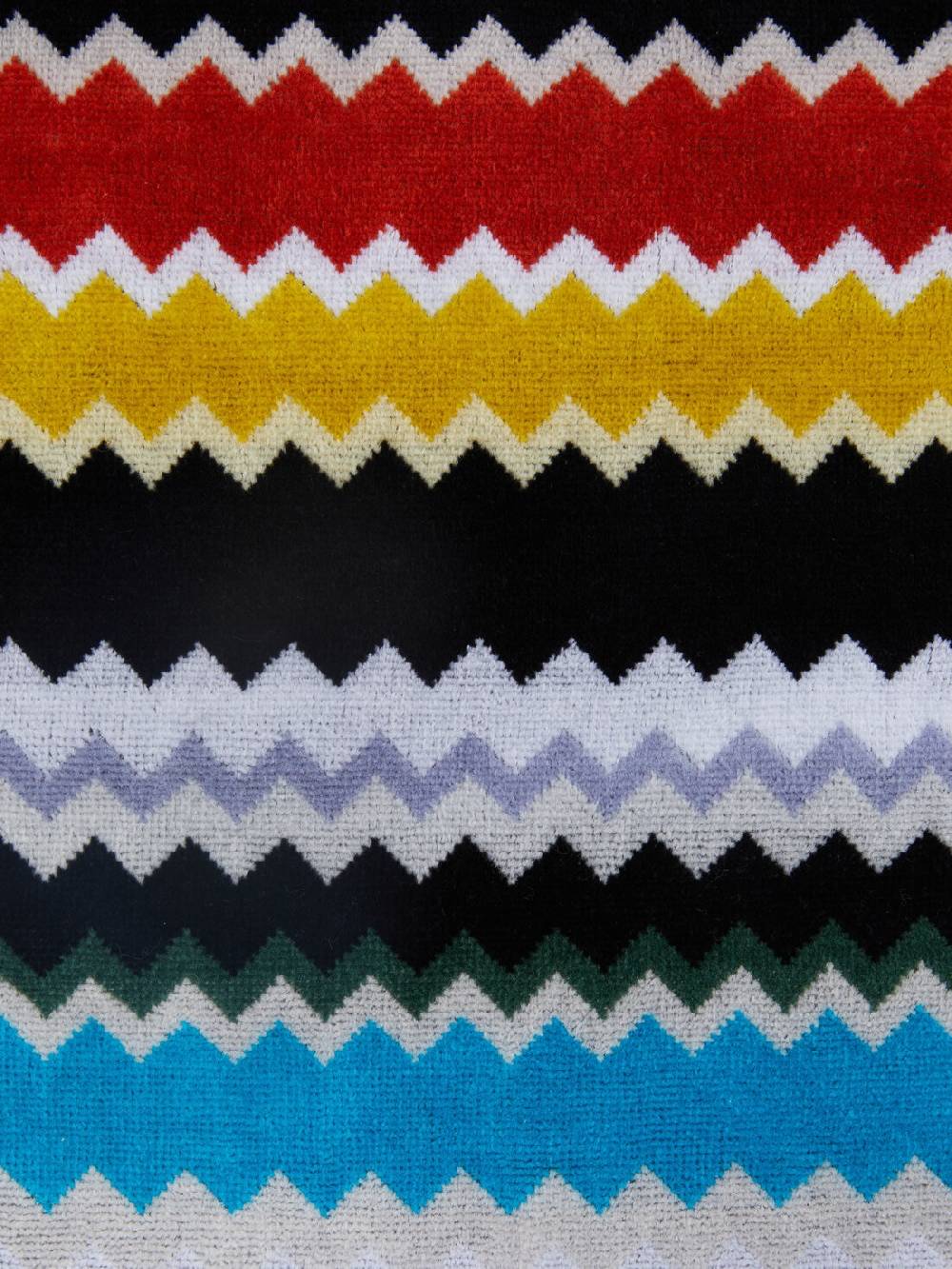 M Missoni Set 2 Pezzi Di Asciugamani Da Bagno Curt In Spugna Di Cotone Chevron