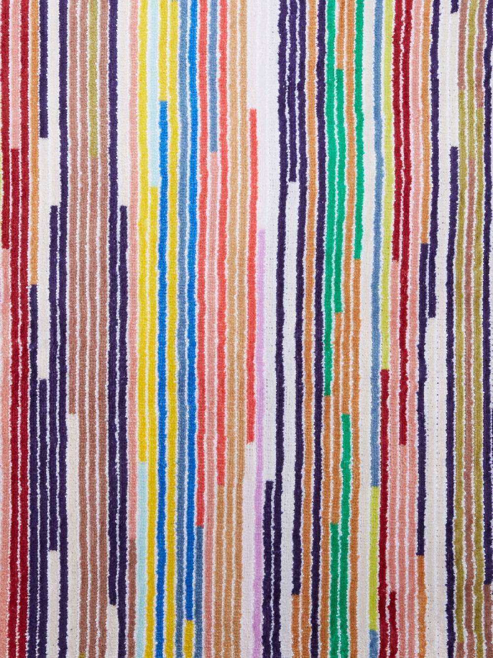 M Missoni Set 2 Pezzi Di Asciugamani Da Bagno Melody In Spugna Di Cotone Fiammata