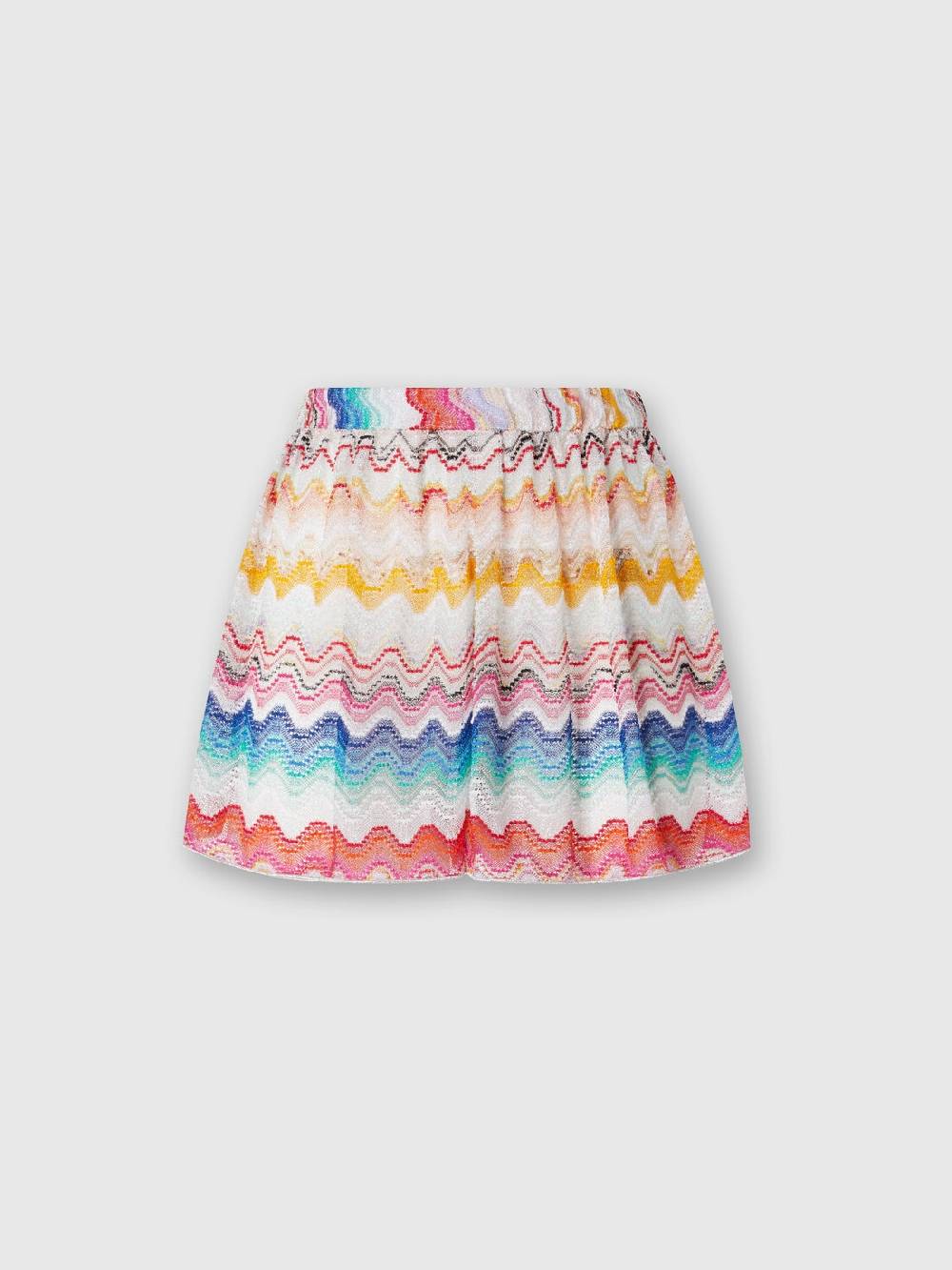 M Missoni Shorts In Maglia Di Misto Viscosa Traforata Con Lurex