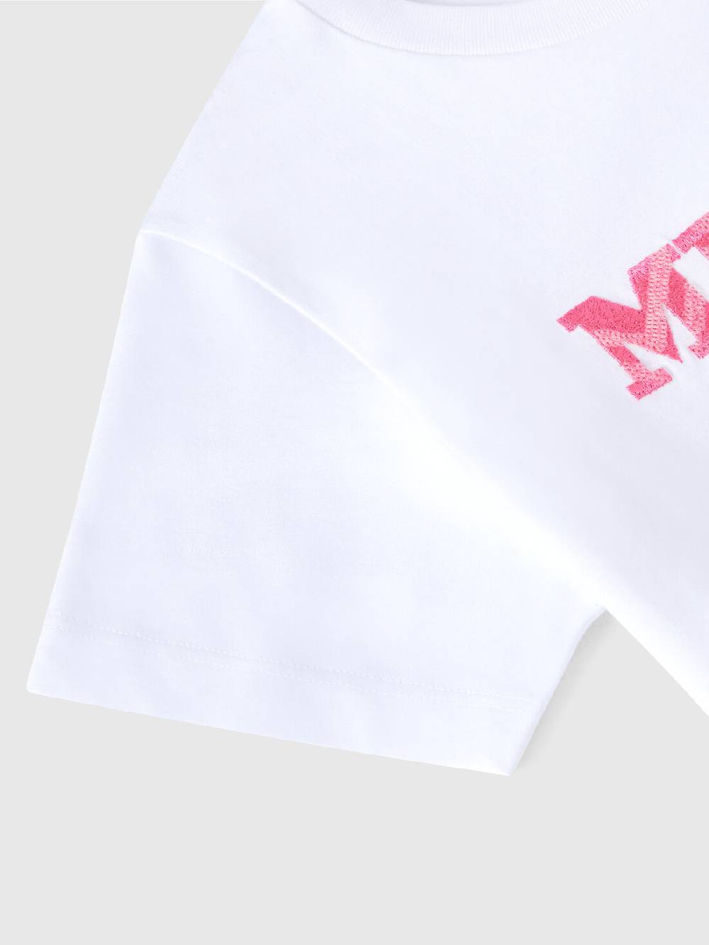 M Missoni T-shirt A Maniche Corte In Cotone Con Scritta Logo