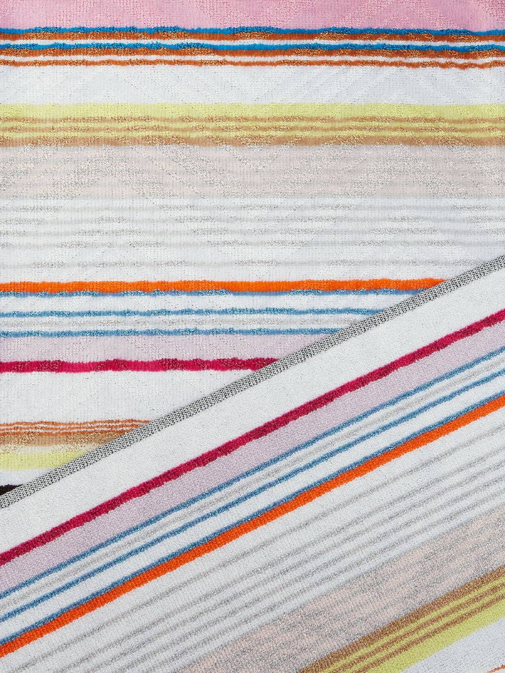 M Missoni Telo Da Bagno 100x180 Cm Moonshadow In Spugna Di Cotone Con Lurex