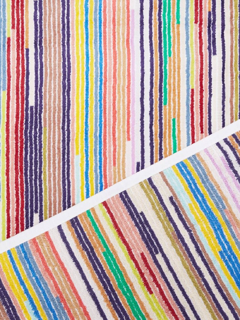 M Missoni Telo Da Bagno 150x100 Cm Melody In Spugna Di Cotone Fiammata