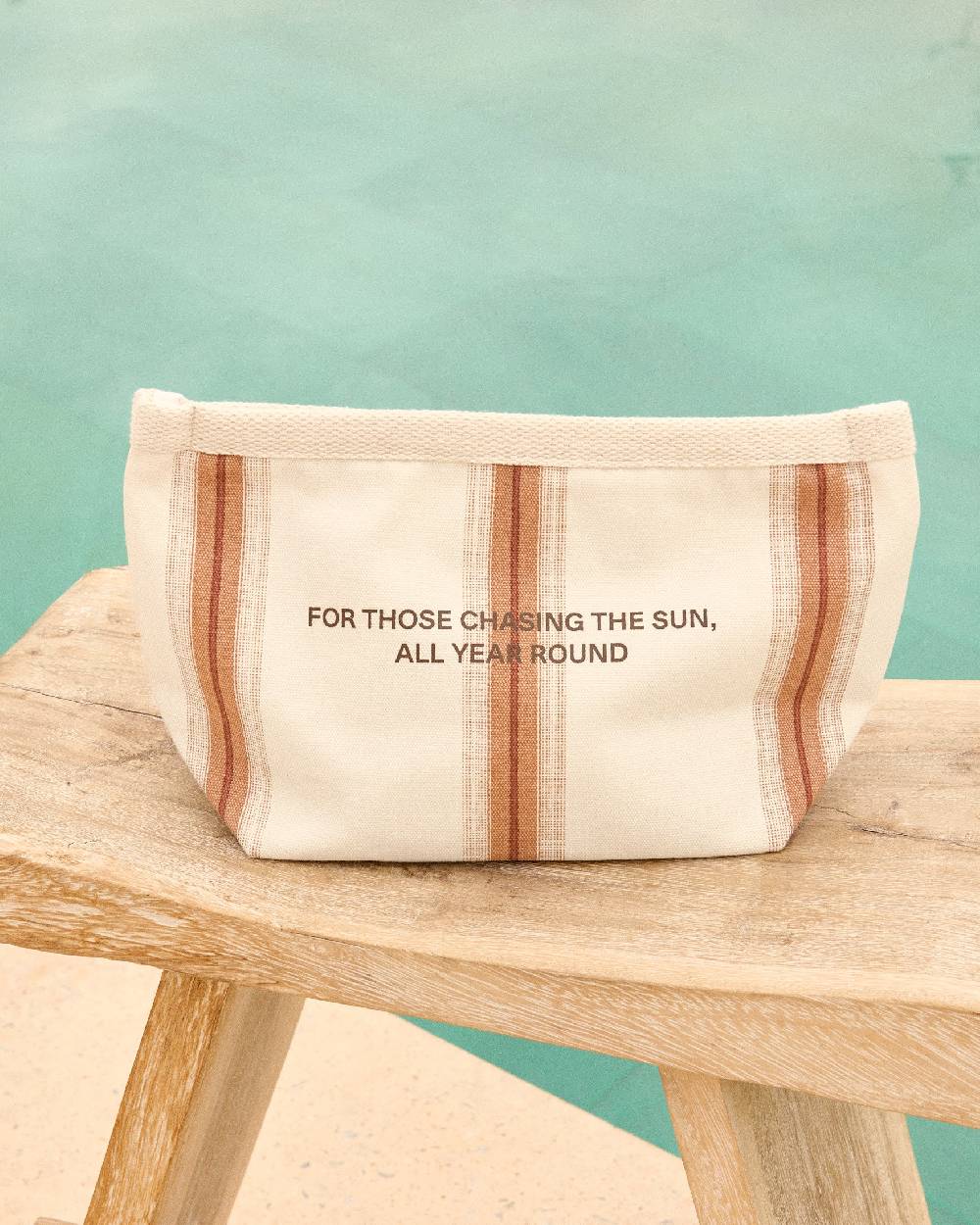 Manebí Canvas Tender2Tote - Cocoa \u0026 Beige Multistripes