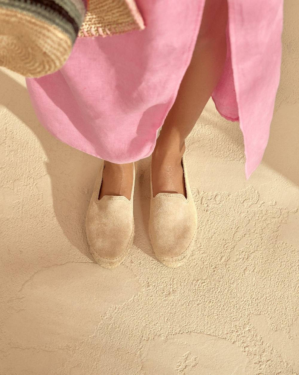 Manebí Espadrillas Con Doppia Suola - Hamptons - Champagne Beige