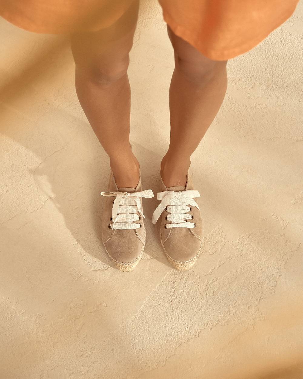 Manebí Espadrillas Stringate - Hamptons - Vintage Taupe