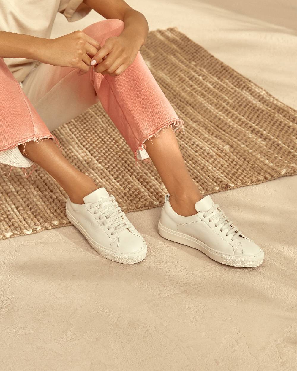 Manebí Calf Leather Sneakers - Canyon Argil