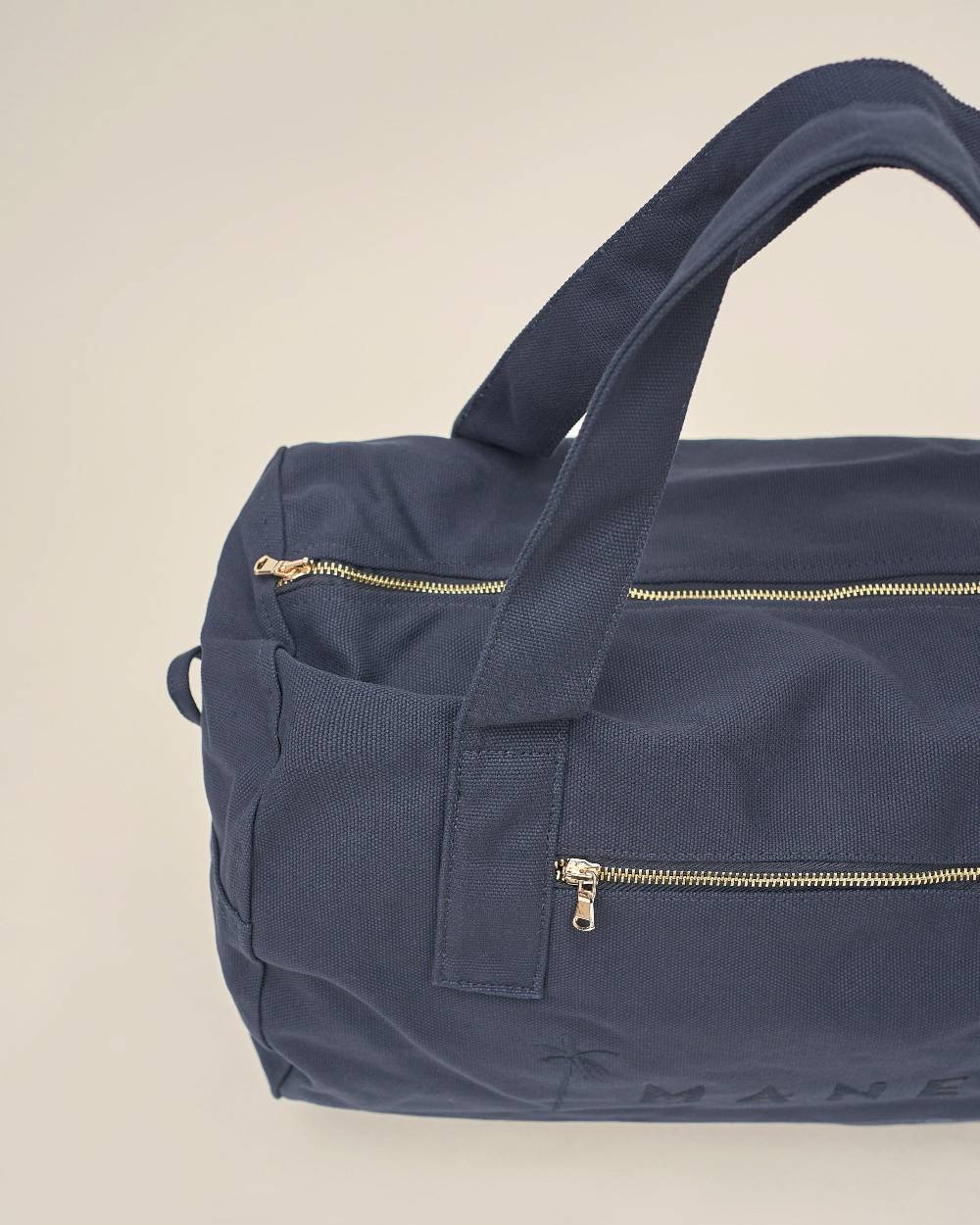 Manebí Canvas Weekend Bag - La Havana Blue