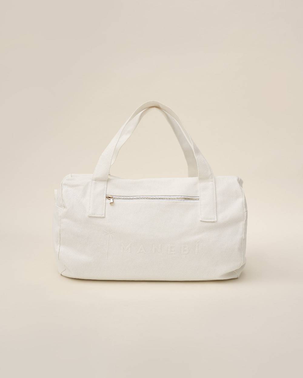 Manebí Canvas Weekend Bag - La Havana White