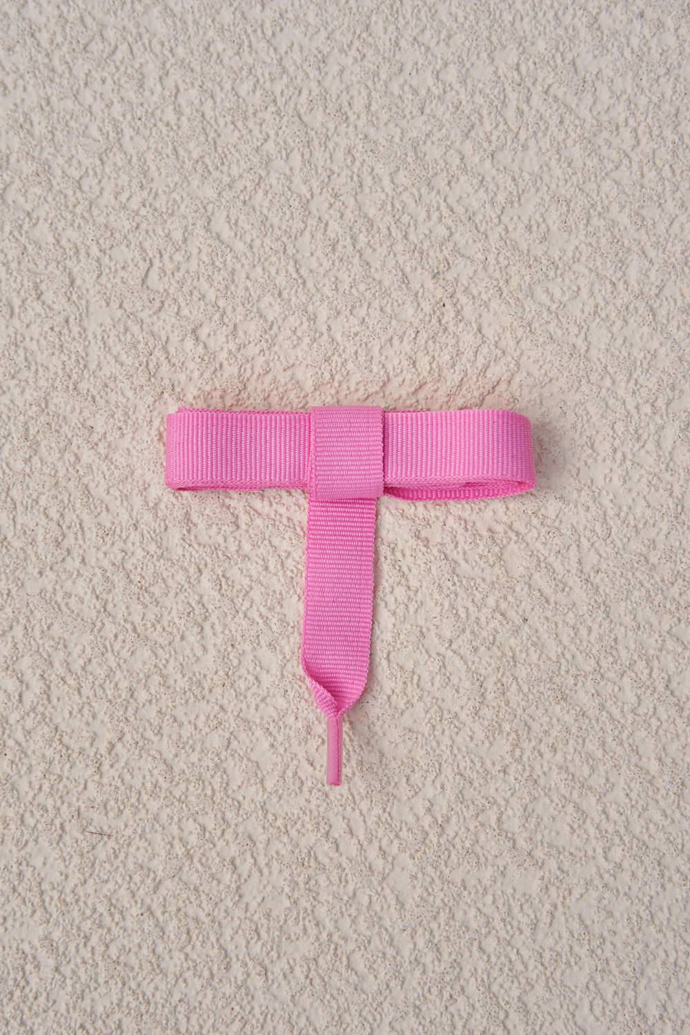 Manebí Cotton Shoe Laces - Grosgrain Pink