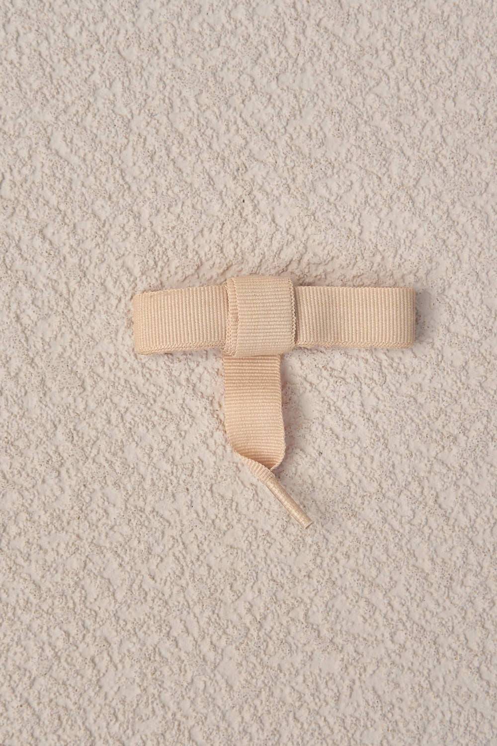 Manebí Cotton Shoelaces - Grosgrain Beige Rose