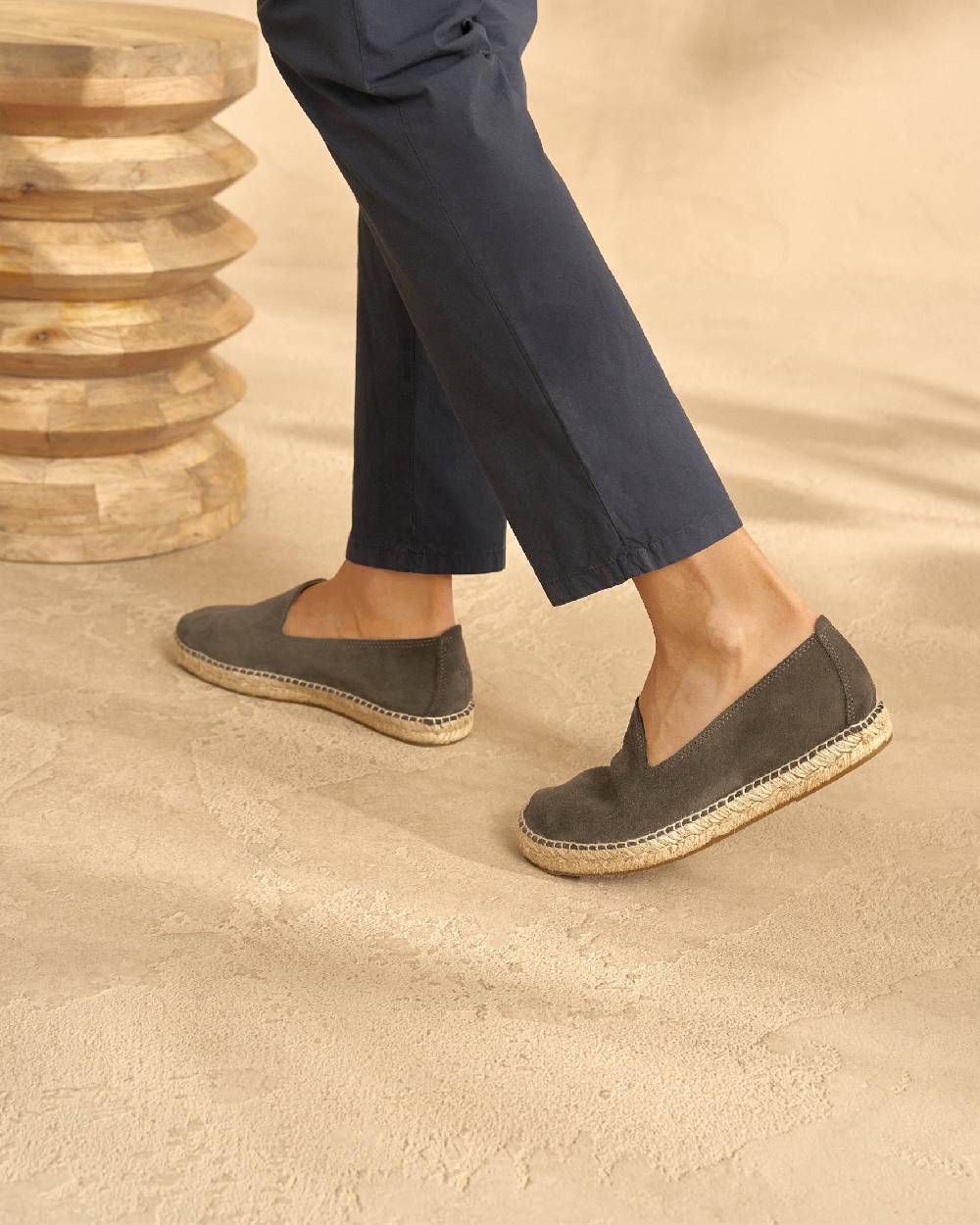 Manebí Espadrillas - Hamptons - Carbon Grey