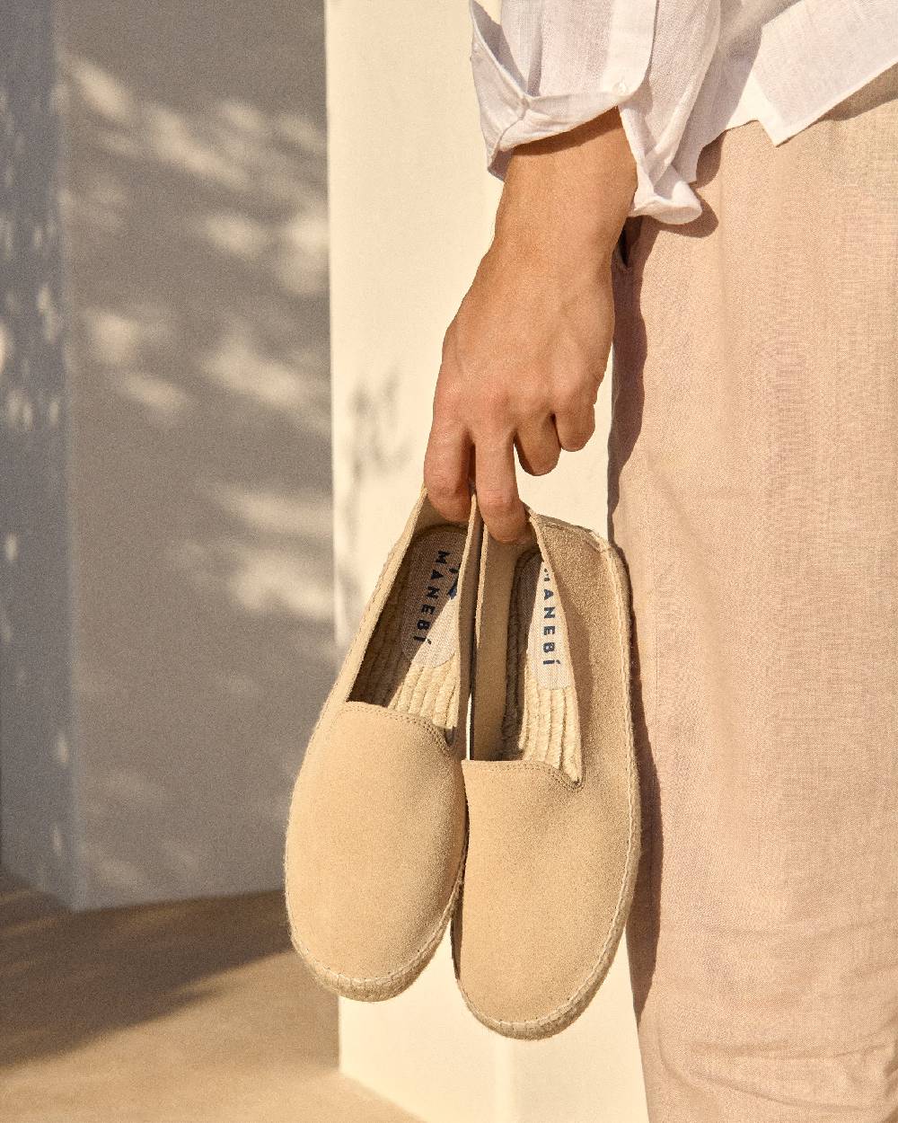 Manebí Espadrillas - Hamptons - Champagne Beige