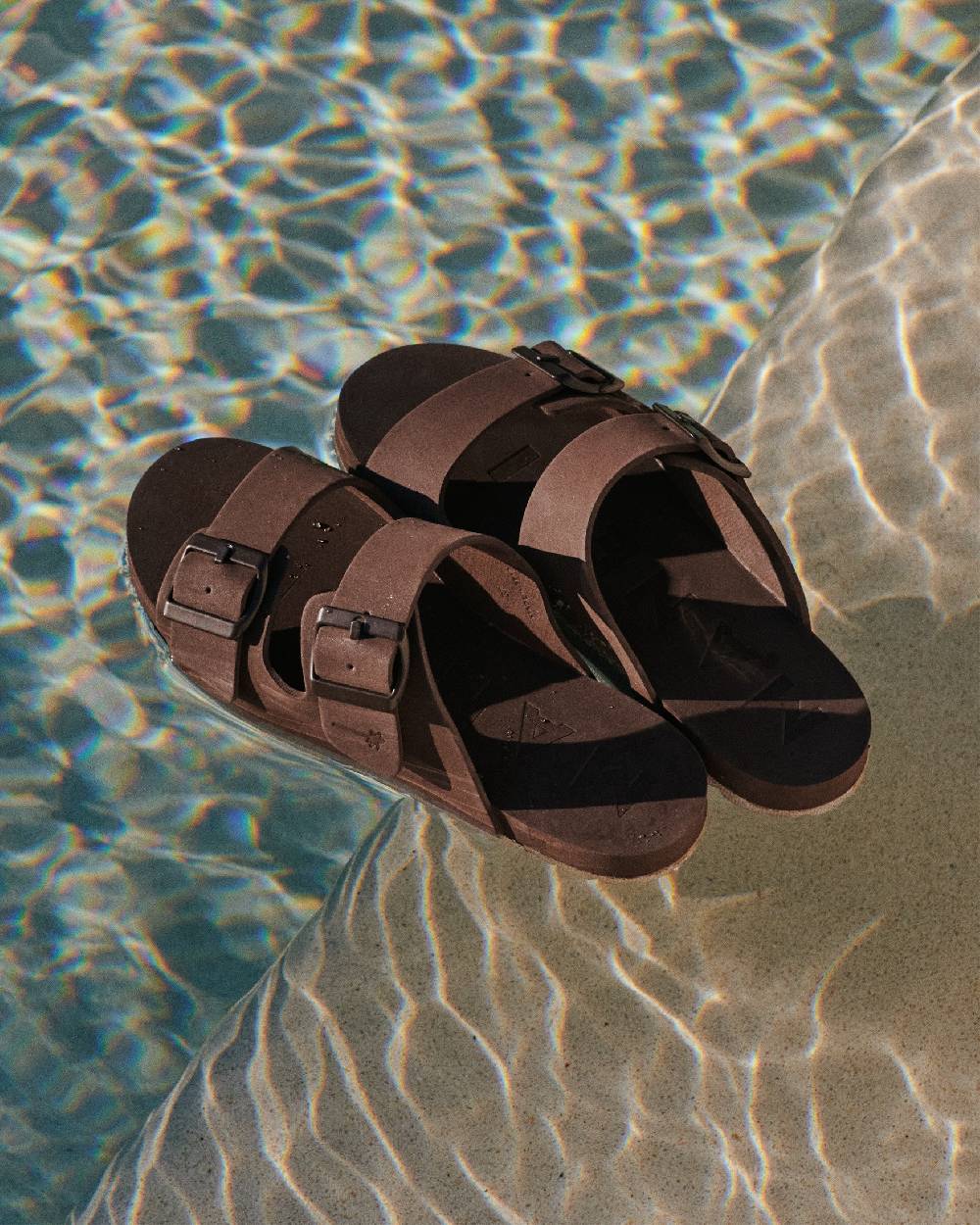 Manebí Eva Nordic|Swim Sandals - Cocoa