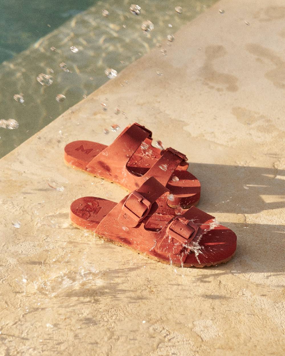 Manebí Eva Nordic|Swim Sandals - Terracotta