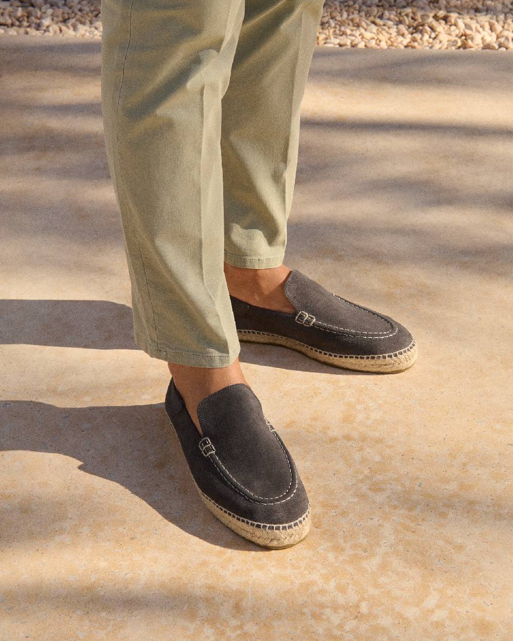 Manebí Mocassini Traveler - Hamptons - Carbon Grey