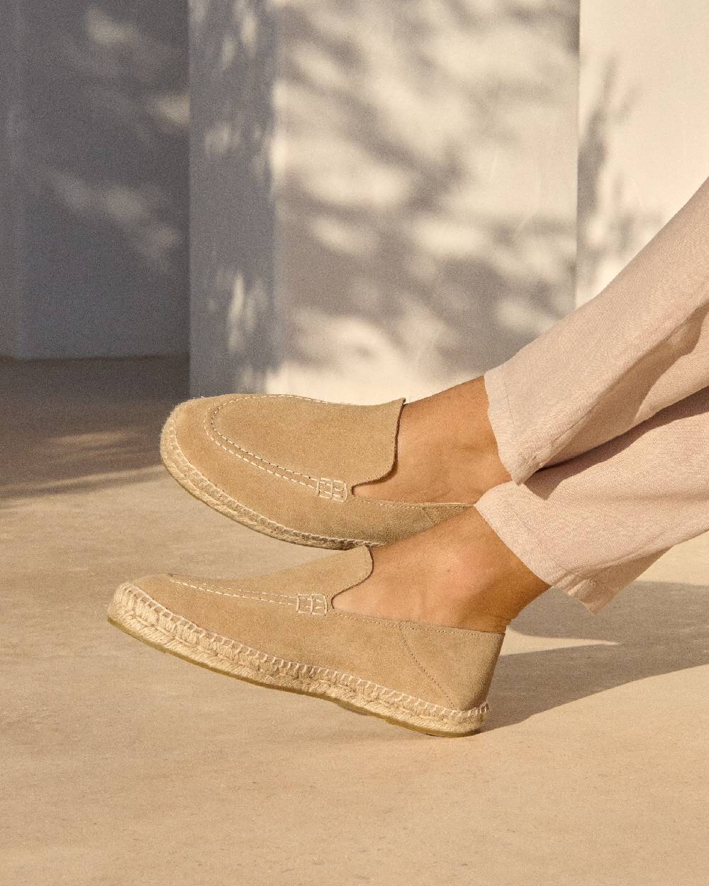 Manebí Mocassini Traveler - Hamptons - Washed Beige