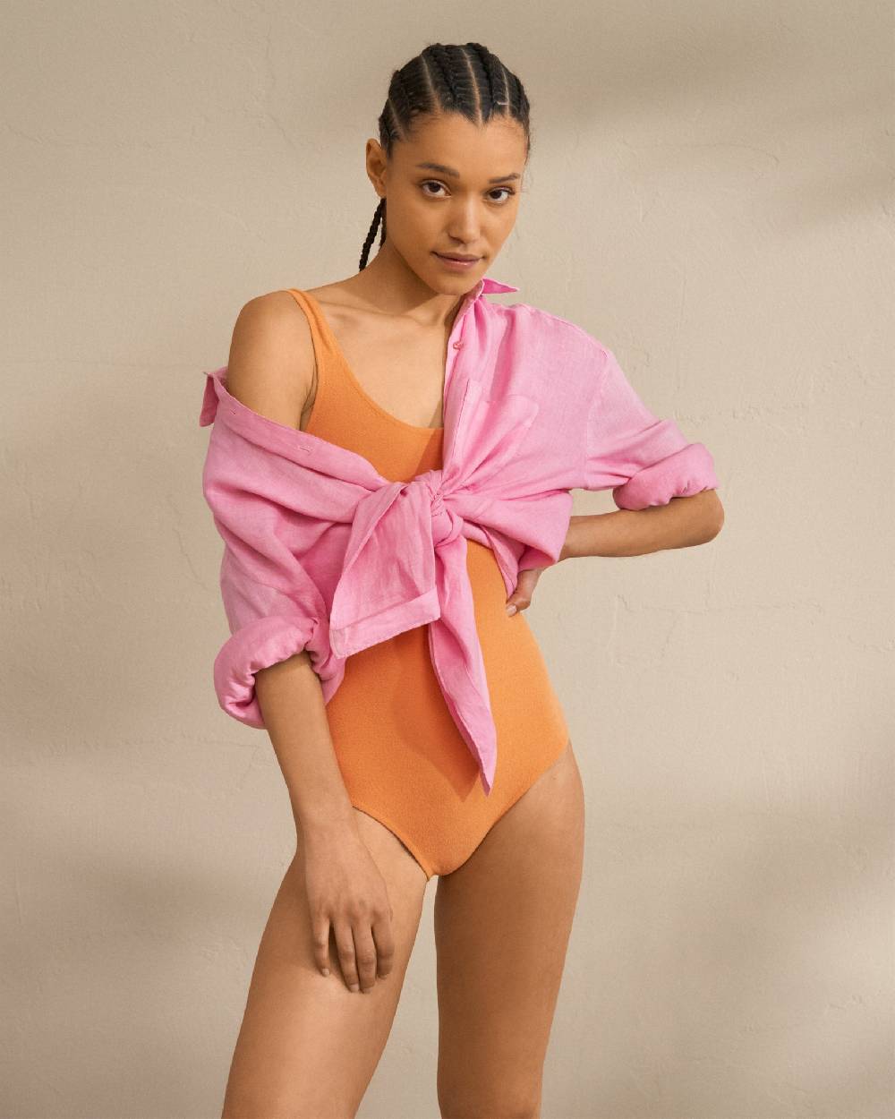 Manebí One Piece - Soft Touch Sunset Orange